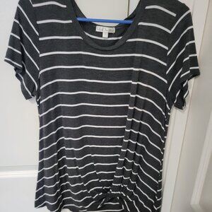 Levie Sleeveless Knot Front Knit Top, L